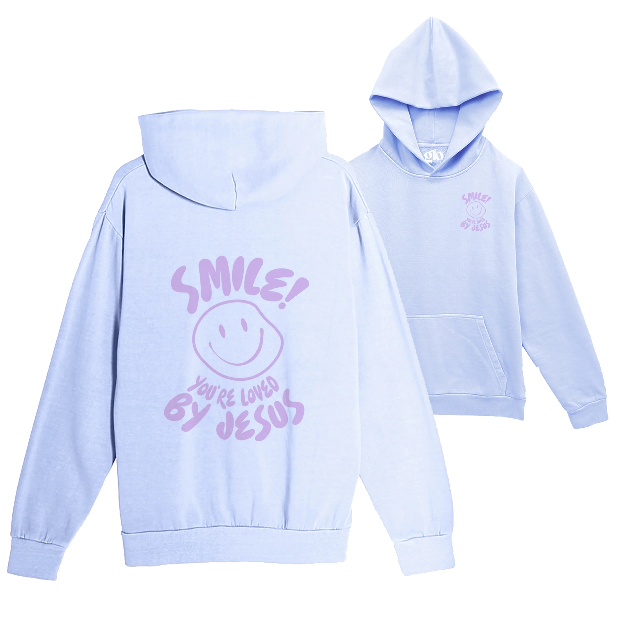 Smile! You're Loved Pullover Hoodie