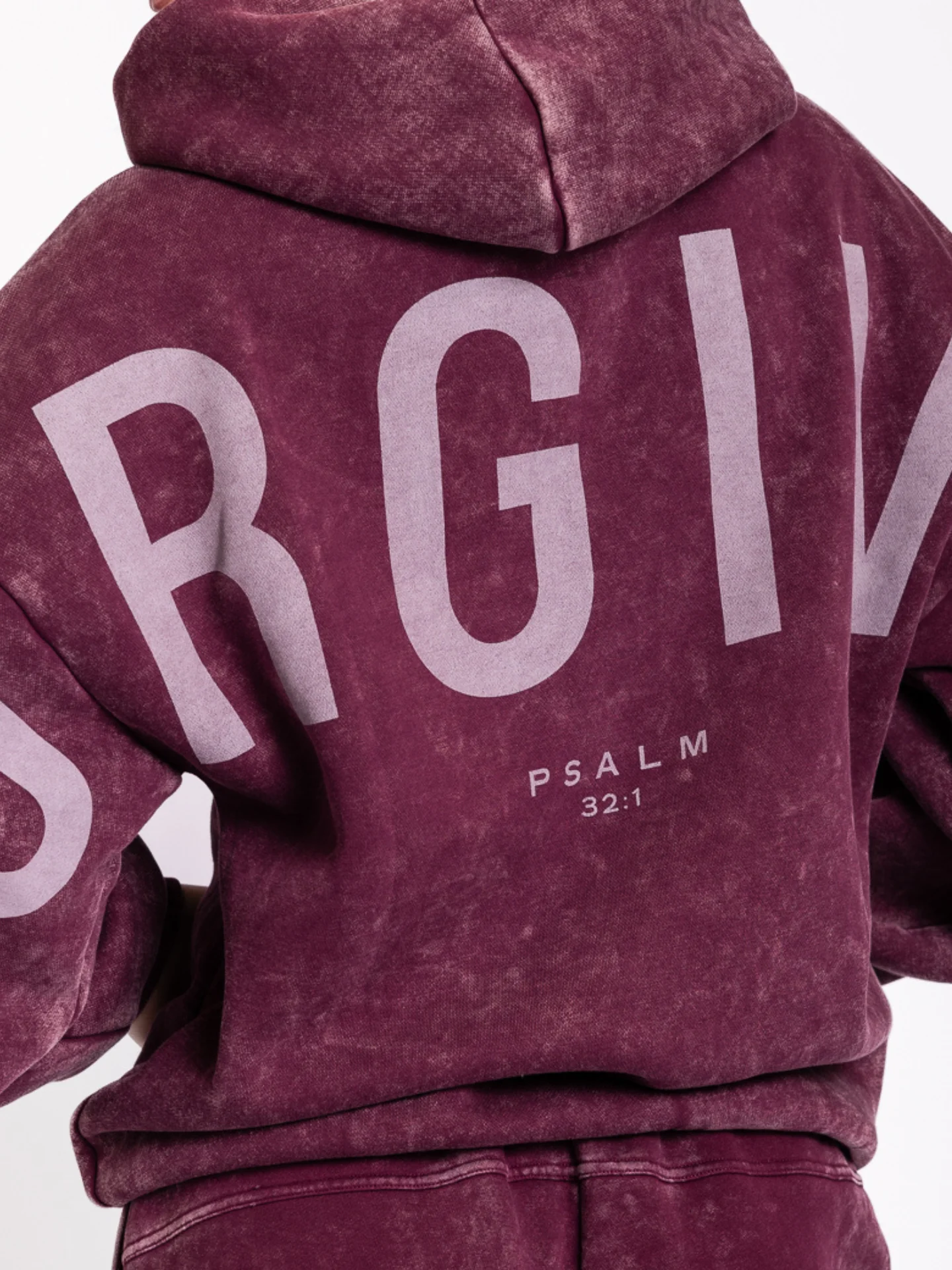 Kingdom Essential Hoodie - Snow Wash - Dark Cherry [PREORDER] - Image 6