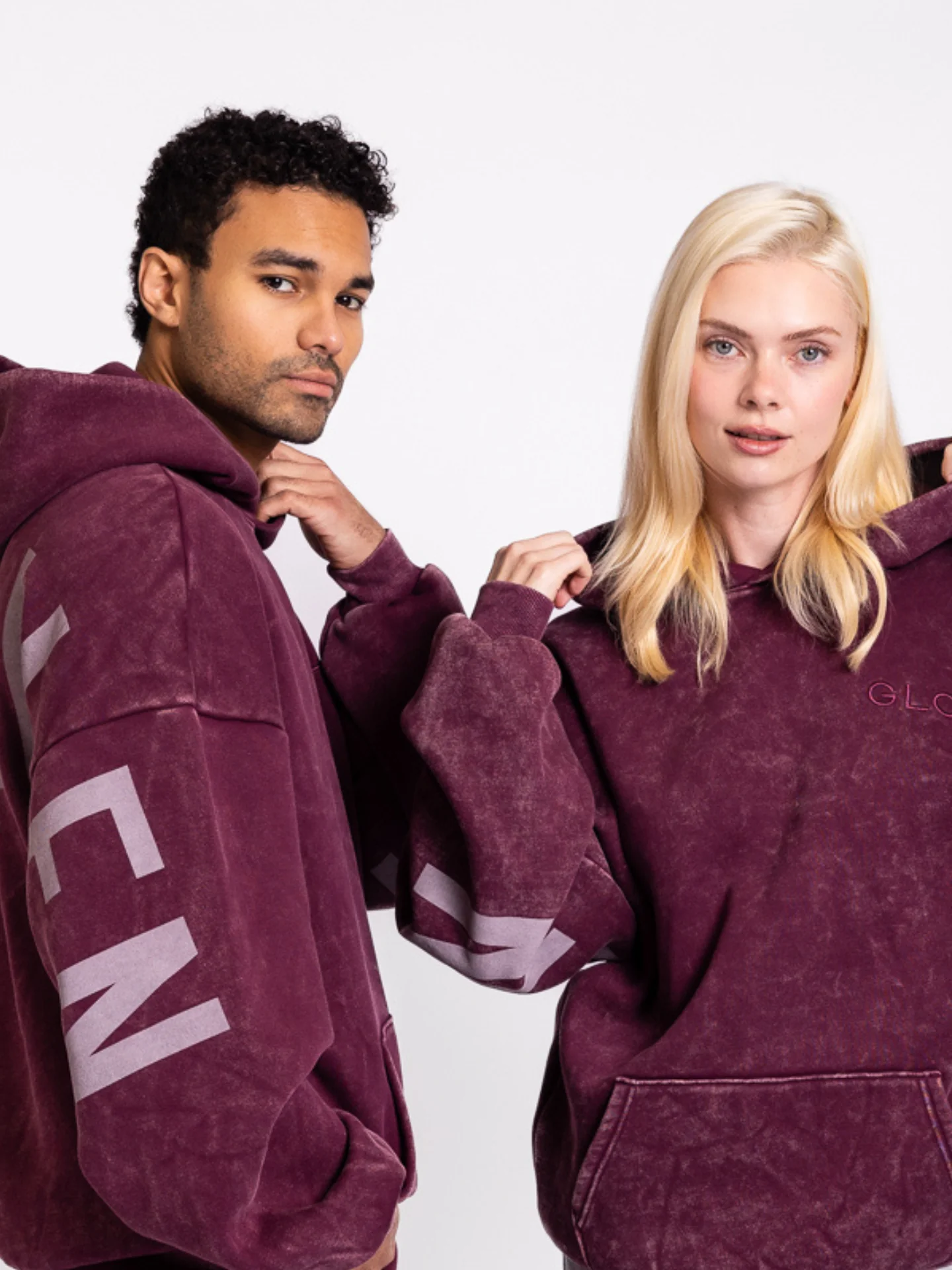 Kingdom Essential Hoodie - Snow Wash - Dark Cherry [PREORDER] - Image 7