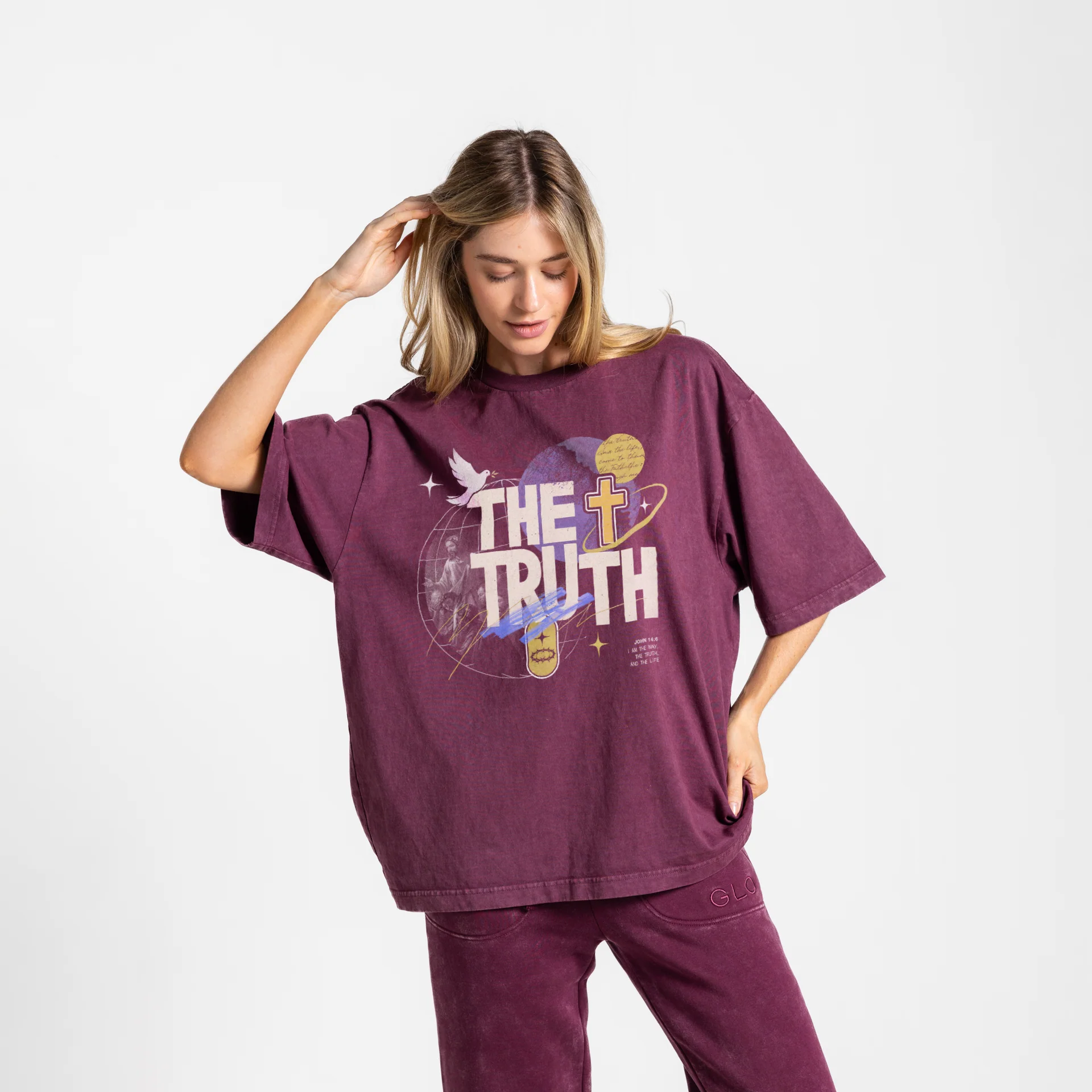 The Truth Tee - Prune