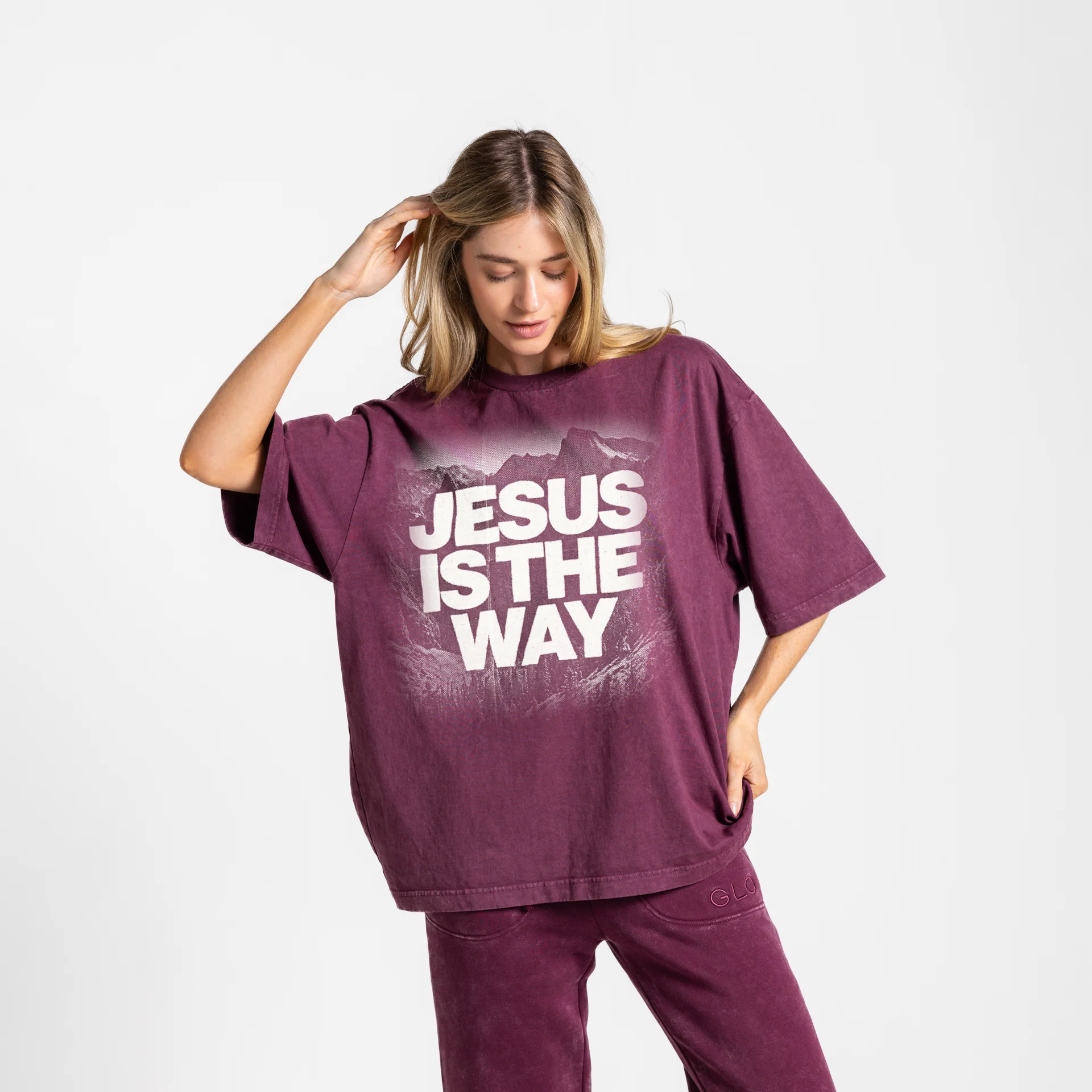 The Way Tee - Prune